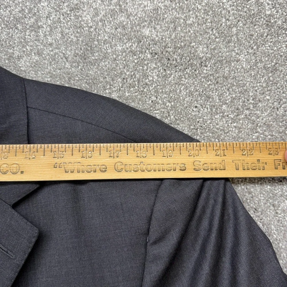 Peter Millar Blazer Mens 48R Gray Wool Two Button Sport Coat Jacket Canada